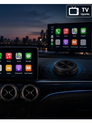 tp 4gb 64GB Carplay Android Auto Destekli 4g Sim Kartlı Akıllı Multimedya Kutusu - Lisinya
