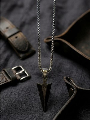 Velcari Minimalist Stil Paslanmaz Çelik Erkek Kolye