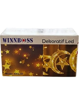 Dorasan Dekoratif LED Ramazan Ay Yıldız