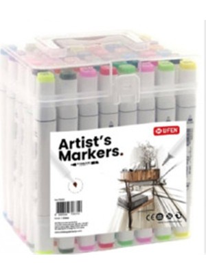 Ufen 70682 Artists Marker 24 Renk Boyama Seti
