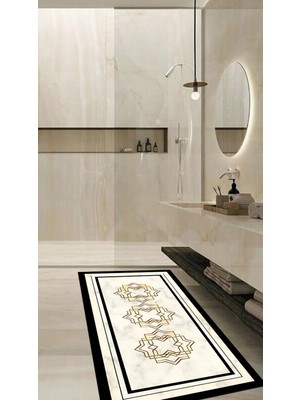 Ardizayn Gold, 80x150cm Kaymaz Taban Banyo Paspası