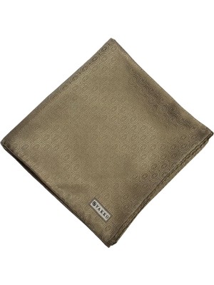 Vakko Ipek Jakar Monogram Eşarp 31815-M-KOYU Bej