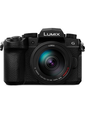 Panasonic Lumıx DC-G97HE Micro Four Thirds Aynasız Kamera Gövdesi, H-FSA14140 Lumıx G Vario 14-140MM Objektif, 20,3mp, 4K 30P, Serbest Açılı Lcd, Wifi, Bluetooth, Siyah