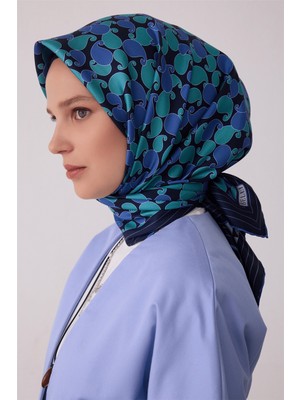 Belli Geometrik Desen Tivil Ipek Eşarp E26KA4422D02-82