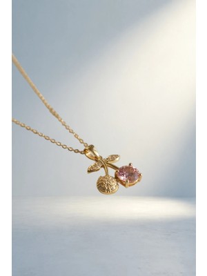 Renas Store Gold Renk Pembe Kiraz Çelik cm Uzunluk