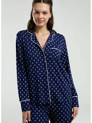 Pierre Cardin  PC8950-S  Kadın Gömlek Pijama Takım