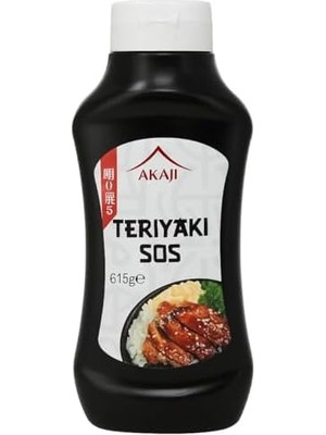 TeknoKapsül Akaji Teriyaki Sos 615 ml – Japonesque Sıkma Şişe – Et, Tavuk, Balık & Sebze Için Premium Marinasyon ve Pişirme Sosu