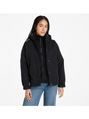 Timberland Winnick Waterproof 3in1 Jacket - Fleece Kadin Siyah Mont TB0A2R5M0011