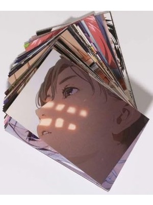 TeknoKapsül 84 Adet Anime Manga Duvar Kolaj Kiti – Yüzler ve Gözler Poster Seti, Kawaii Anime Kolaj Kartları, Kuşe Kağıt 350 Gr, 10X15 Cm, Yüksek Kaliteli Duvar Dekorasyonu, Kutulu Ambalaj