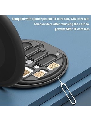 TeknoKapsül Lifcasual USB Adaptör Kablosu Dönüştürme Saklama Kutusu Çok Ti Şarj Tı Dönüştürücü Lightning Tip C Mikro Veri Aktarım Aracı Sim Kart Yuvası Içerir Tepsi Çıkarma Pimi Telefon Tutucu Olarak Klanın