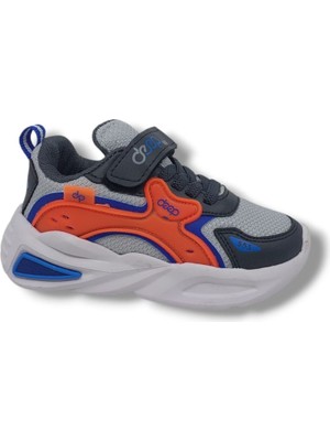 Zerhan Deep Kids 555 Erkek Çocuk Füme Spor Ayakkabı