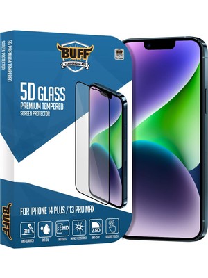 TeknoKapsül iPhone 14 Plus/13 Pro Max 5d Glass Ekran Koruyucu