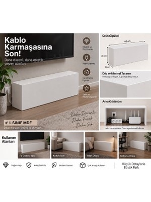 Kablo Gizleyici Dekoratif Premium