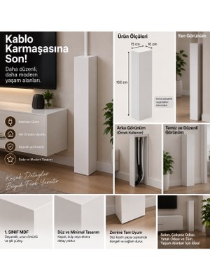 Kablo Gizleyici Dekor Luxry