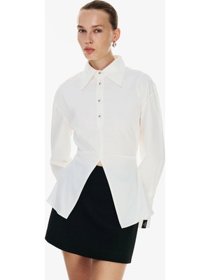 Vatkalı Feminen kesim gömlek - Premium Collection