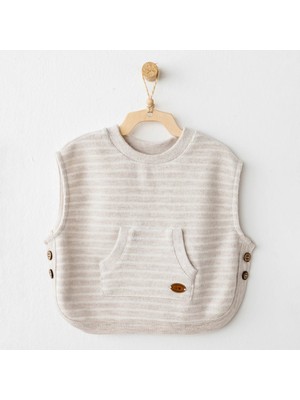 Andywawa Bebek Yelek Casual AC26214 Beige