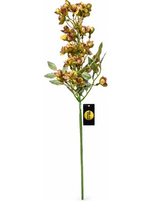 Mikasa Moor Sarı Kahve Yapay Çiçek Dalı 66cm