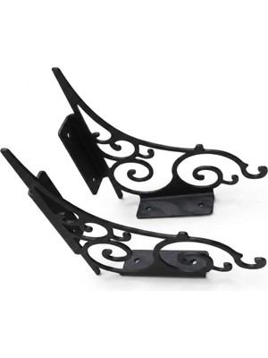 Ayrex 2 Adet Dekoratif Metal Raf Ayağı 20CMX20CM