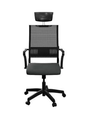 Ayrex Atom Ofis Ergolife Sit Air Yönetici Çalışma Koltuğu, Siyah, Mesh Sırtlık, Ayarlanabilir