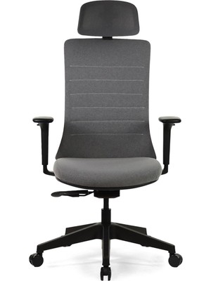 Ayrex Benin Fab Ofis Koltuğu | Yönetici Koltuğu Siyah (Gri)