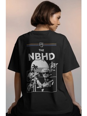 Sevbano The Neighbourhood Rock Metal Müzik Grubu Baskılı Unisex Oversize Premium Tişört