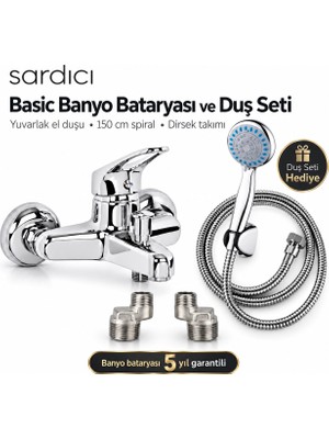 Sardıcı Basic Banyo Bataryası ve Duş Seti