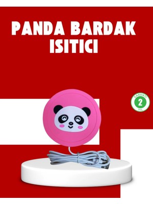 Uravas Store USB Kablolu Silikon Bardak Isıtıcısı Sevimli Hayvan Figürlü 50–60° Sıcak Tutma
