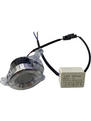 Mucize 1-3W LED Driver - 85-265V Girişli 3-12V 300MA Çıkışlı Mini Trafo ve Spot Armatür Seti