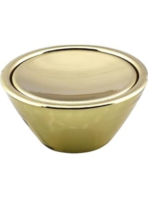 Uravas Store Delta Düğme Gold Mobilya Mutfak Dolap Dolabı Çekmece Kulpu Kulbu Plastik Altın Tek Vidalı Kulp