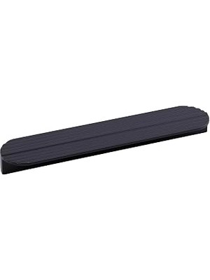 Uravas Store Teke Mat Siyah Metal Kulp 224 mm 22,4 cm Mutfak Dolabı Kulbu Kulpu Mobilya Çekmece Dolap Kulpları