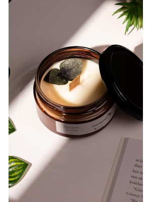 Ayrex Love Bundles El Yapımı Bebek Pudrası KOKULU%100 Soya Wax Mumu 230ML Bebek Pudrası Soya Mum
