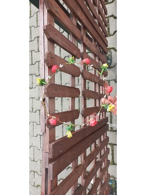 Uravas Store Benim Marifetlerim - Sarı Cipsolu Kırmızı Çiçekli Bayan Tacı 1 Adet