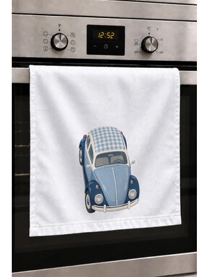 Valerine Life El Kurulama Havlusu 30X50CM Mutfak, Fırın Için Pamuklu Emici Damalı Vosvos