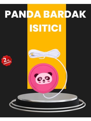 Uravas Store USB Güçlü Bardak Isıtma Altlığı 1.2m Kablo Silikon Kaymaz Figürlü