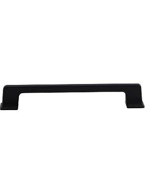 Uravas Store Gediz Metal Mat Siyah Kulp 224 mm 22.4 cm Mobilya Çekmece Mutfak Dolabı Dolap Kapak Kulp Kulb Kulpu