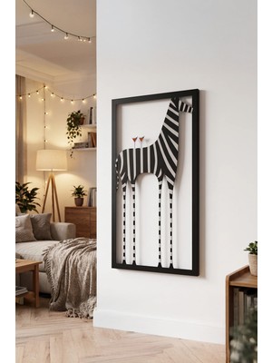 Morimora Zebra Metal Tablo