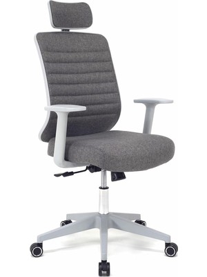 Ayrex Büro Ofis Sistemleri // Comfort Plus Mood Gray Yönetici Koltuğu Ofis Çalışma Koltuğu