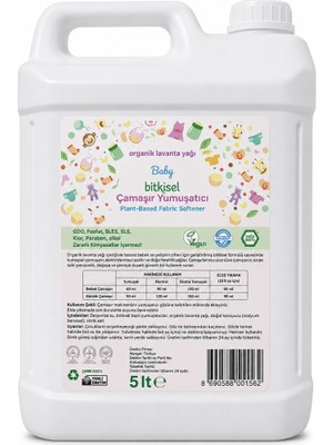 Uravas Store Baby Çamaşır Yumuşatıcısı 5lt