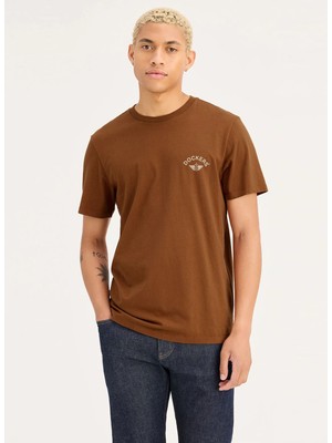 Dockers Kahve Erkek Slim Fit T-Shirt A1103-0277