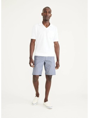 Dockers Açık Mavi Erkek Pamuklu Şort Ultımate Short Straıght