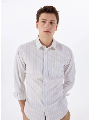 Dockers Mavi Erkek Slim Fit Gömlek Ultımate Shırt Slım