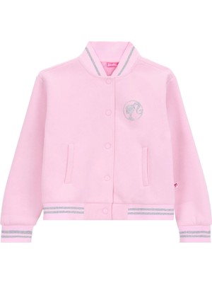 Barbie Pembe Kız Çocuk Baskılı Sweatmont BRB5WG-SWT6670