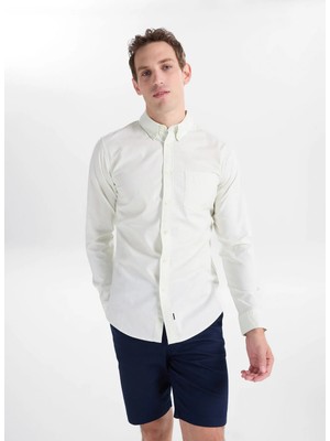 Dockers Bej Erkek Pamuklu Gömlek A8816-0022