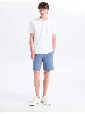 Dockers Mavi Erkek Pamuklu Şort 85868-50