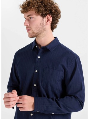 Dockers Lacivert Erkek Regular Fit Gömlek 52669-80