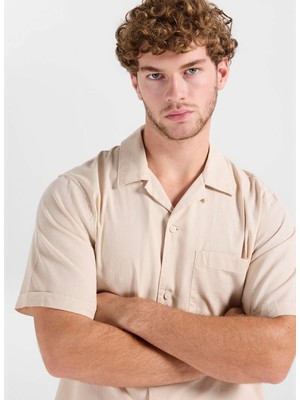 Dockers Bej Erkek Regular Fit Gömlek A1732-90