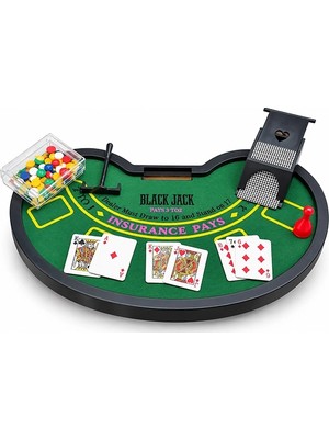 Livenda Masa Üstü Blackjack Casino Oyun Seti ALK5352