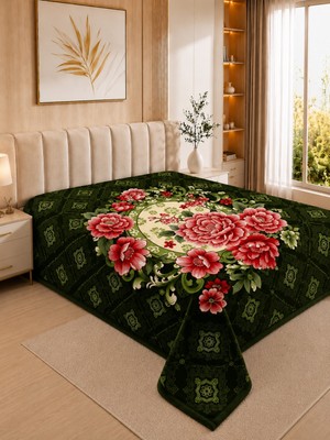 Bella Home Osotto Çift Kişilik Çift Katlı Embos Battaniye | 220X240 cm | 5 kg | Kalın & Yumuşak