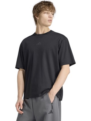 Adidas KF3818 M Z.n.e. Tee Lo Siyah Bisiklet Yaka Düz Erkek T-Shirt