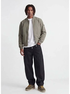 Jack & Jones Yeşil Erkek Yuvarlak Yaka Ceket 12301234 Jprblajosh Bomber Jkt Sn
